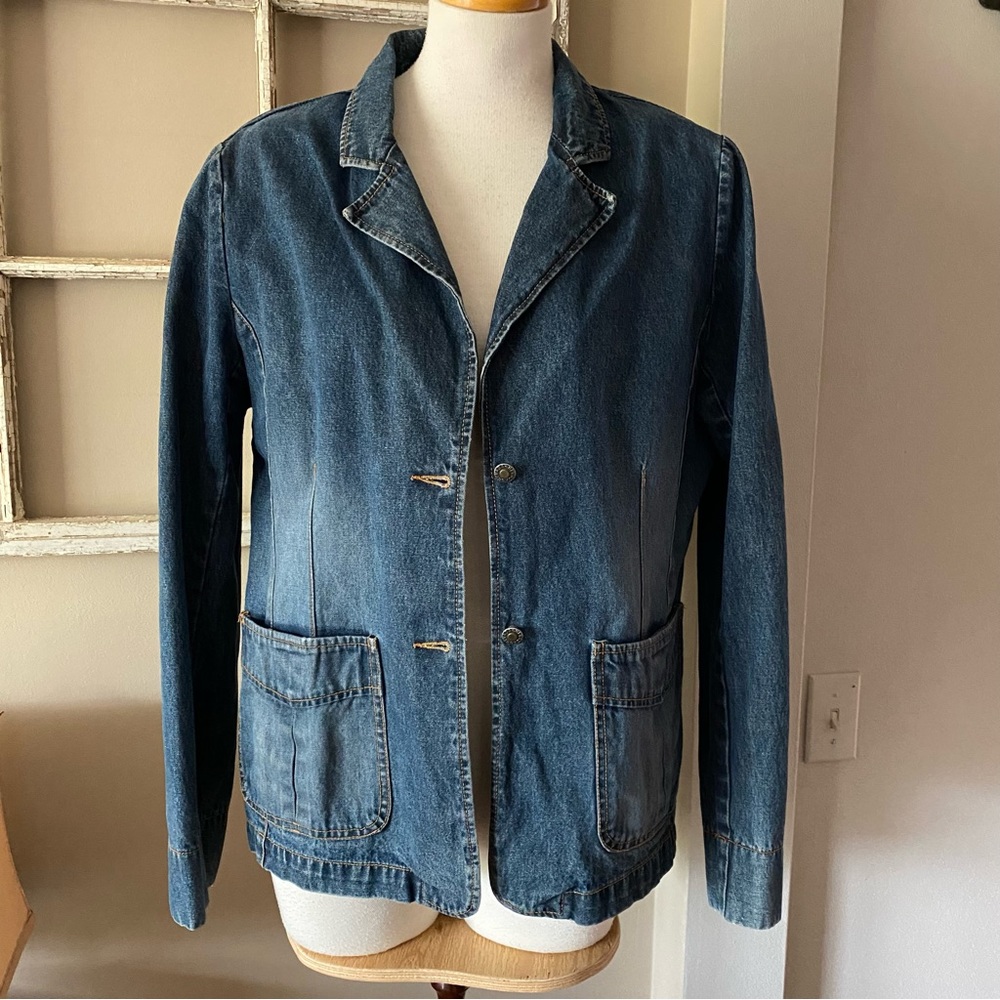 Vintage Nevada denim blazer